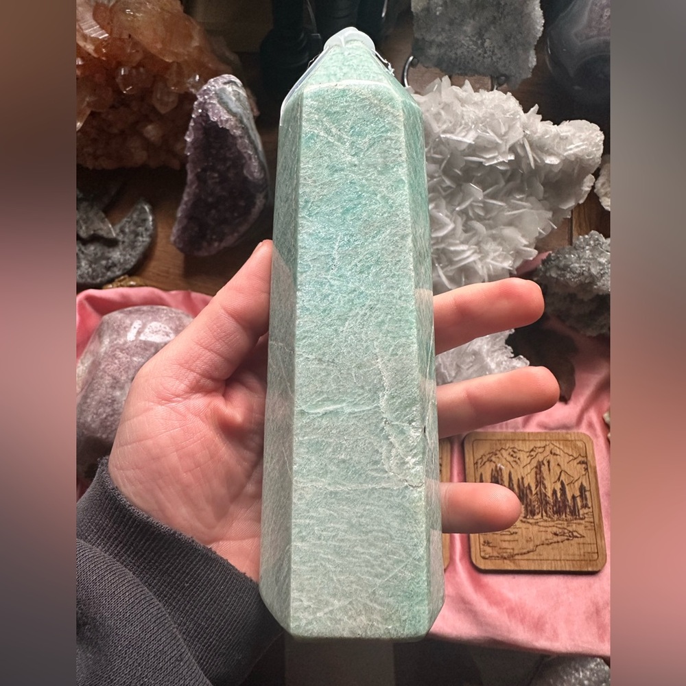 Amazonite Crystal Tower